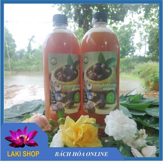Nước Bồ Hòn Vi Sinh Kiến Vàng Nguyên Chất, Chai 1 lit - Tẩy Rửa Đa Năng, Dùng Để Tắm, Rửa Bát, Lau Nhà, Giặt Quần áo.