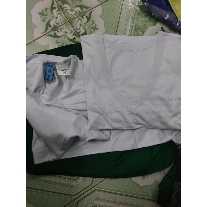 ÁO LÓT TRẮNG NAM COTTON