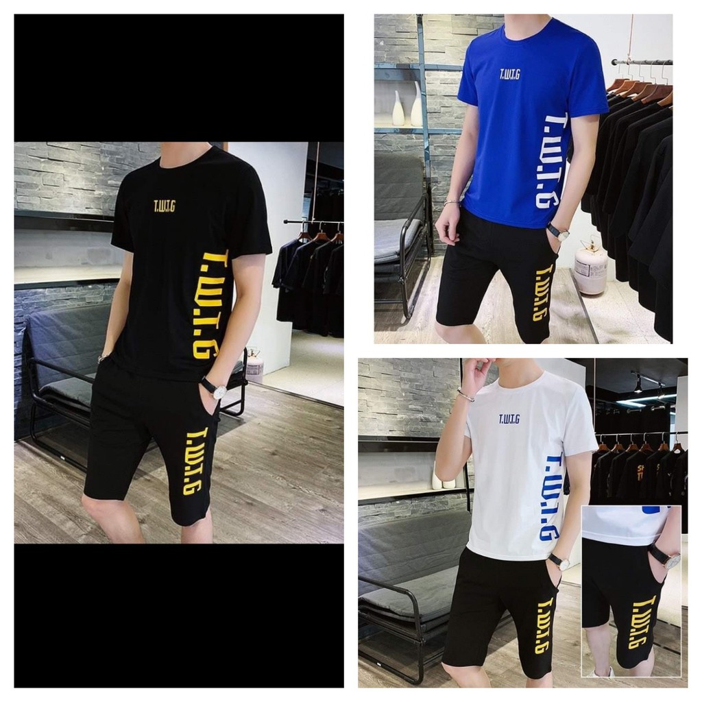 Bộ Đồ Thể Thao Thun Lạnh Co Giãn 4 chiều T.W.T.G - FashionQuocDai