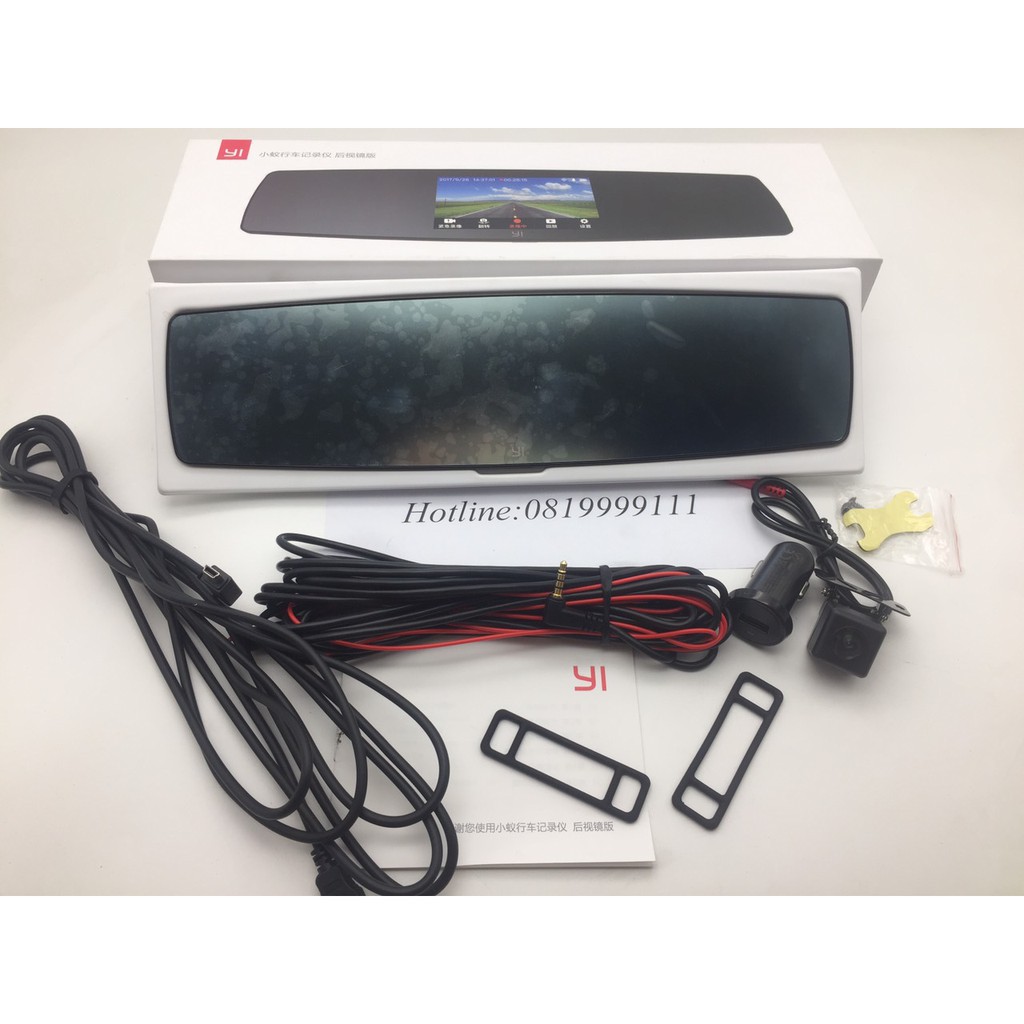&*^+ ^^^^^^***))) Camera hành trình trước sau kiêm camera hỗ trợ lùi xe Xiaomi Yi Mirror  **//++%% -*-/ | BigBuy360 - bigbuy360.vn