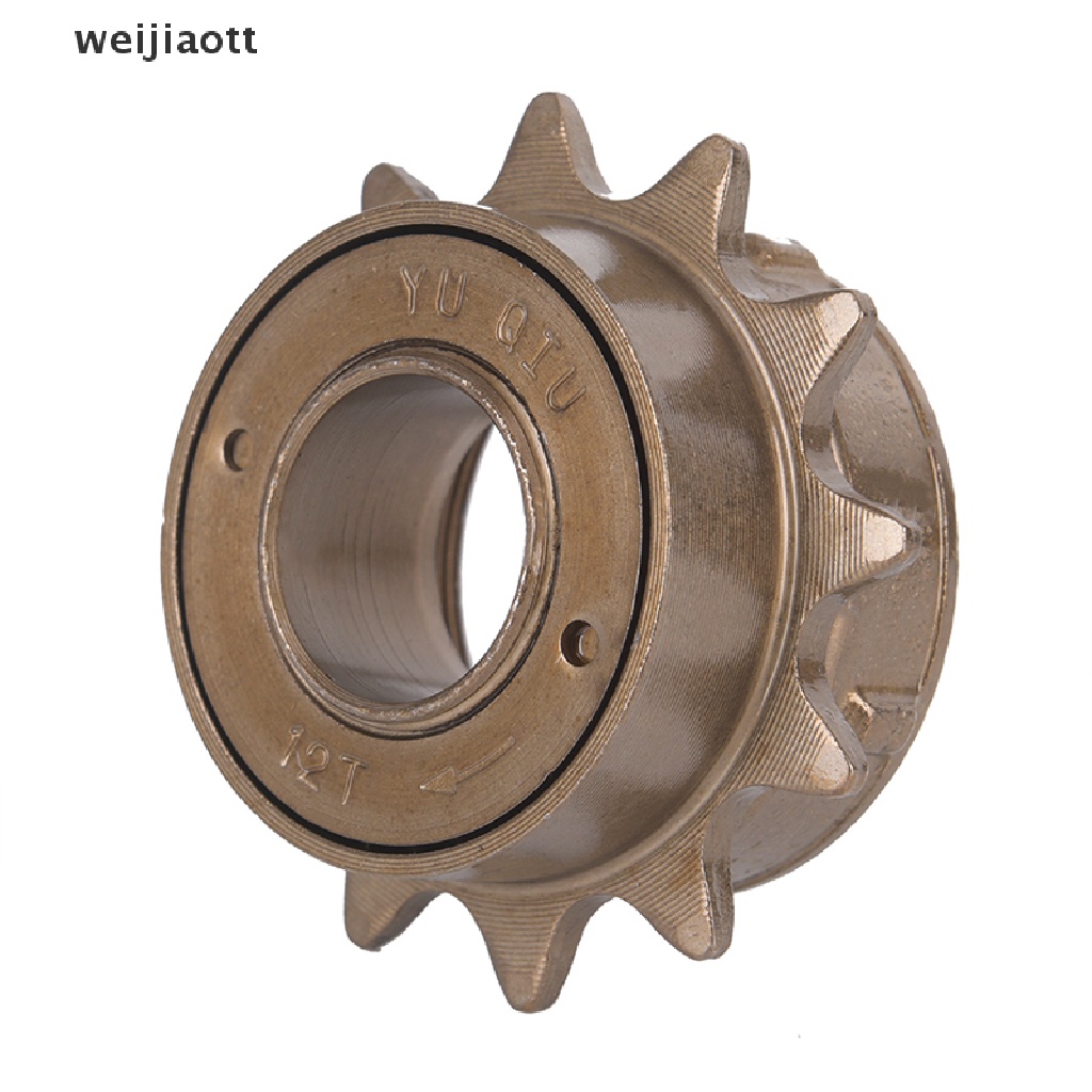 weijiaott 12T Teeth Single Speed Freewheel Sprocket Gear Bicycle Accessories Freewheel WT