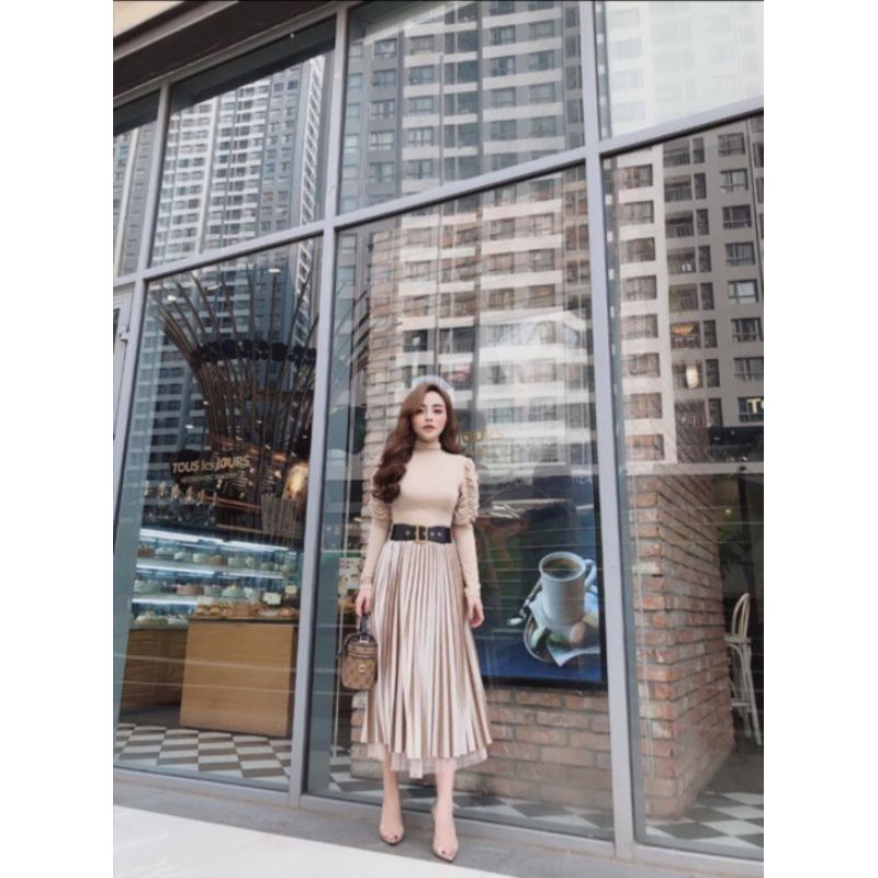 chân váy nhung phối lưới(xả kho) | BigBuy360 - bigbuy360.vn