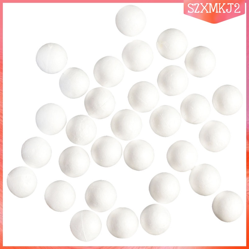 [szxmkj2] Quả Cầu Xốp Polystyrene Styrom 0mm Làm Đồ Thủ Công Mỹ Nghệ DIY Trang Trí Cho Bé
