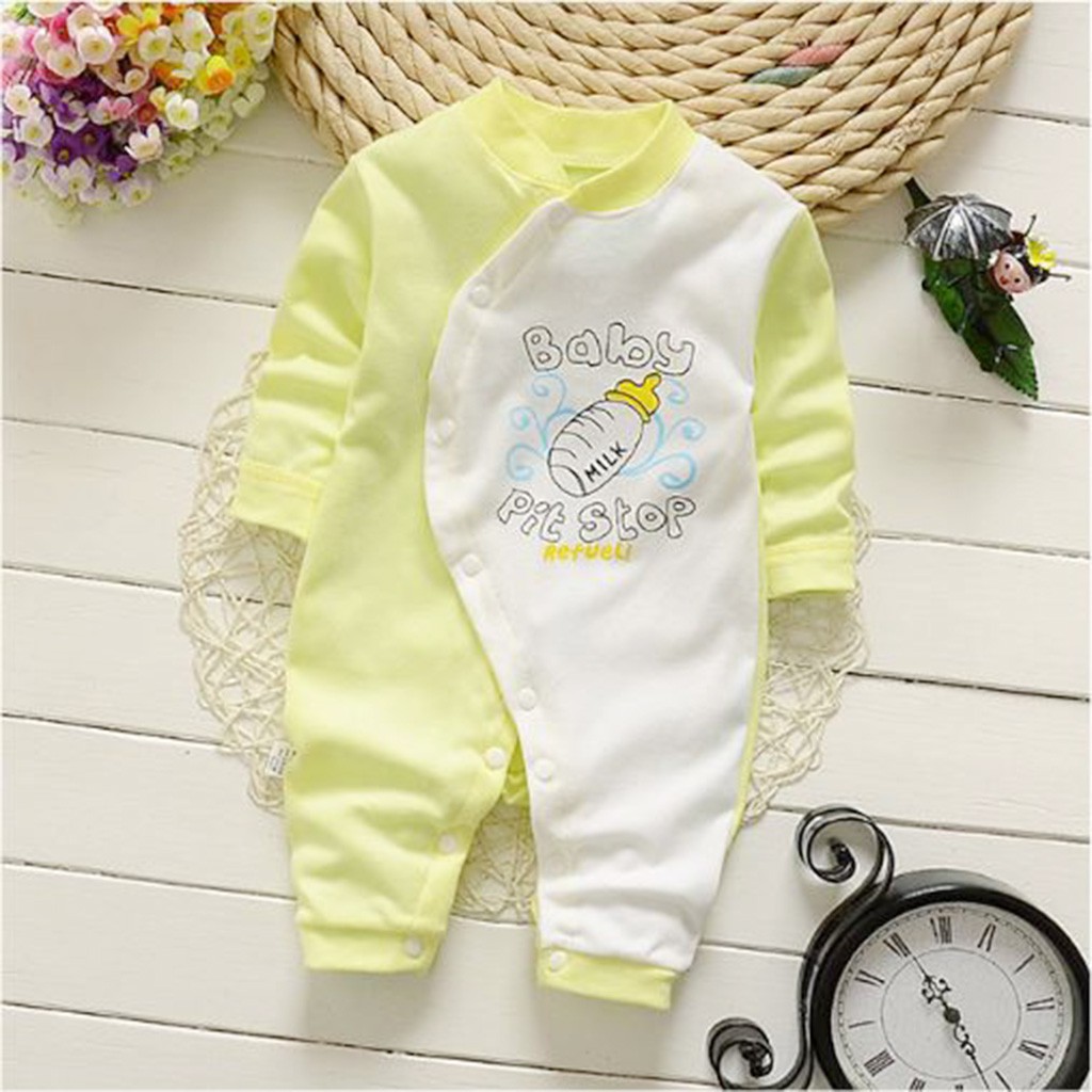 Bodysuit cho bé body liền thân dài tay cho bé hàng Quảng Châu cao cấp xuất Nhật