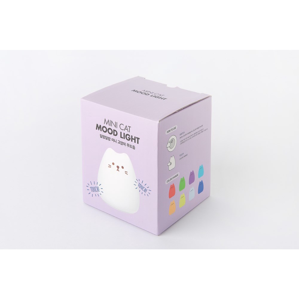 Đèn Ngủ ARTBOX Hàn Quốc Hình Mèo Bằng Silicone