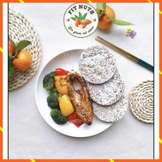 [Mã GROADO1 giảm 10K đơn 50K] Bánh gạo lứt ăn kiêng, giảm cân, tập gym, ăn chay, thực dưỡng 💰 Lốc bánh 500g 💰 Fit Nuts