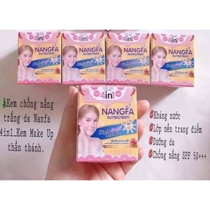 Kem chống nắng Nangfa thái lan