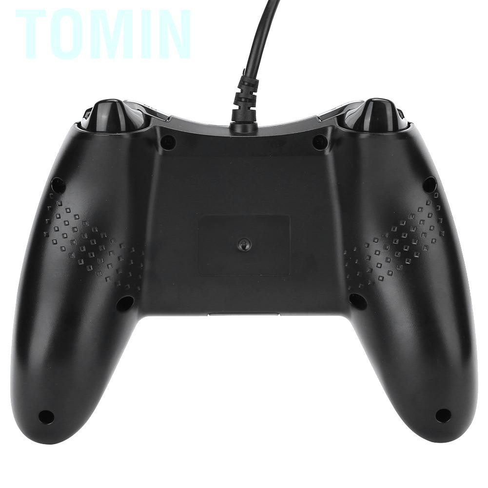 Tomin X‑1 Wired Gamepad Black Game Handle Connecting PC Using for Games Machine