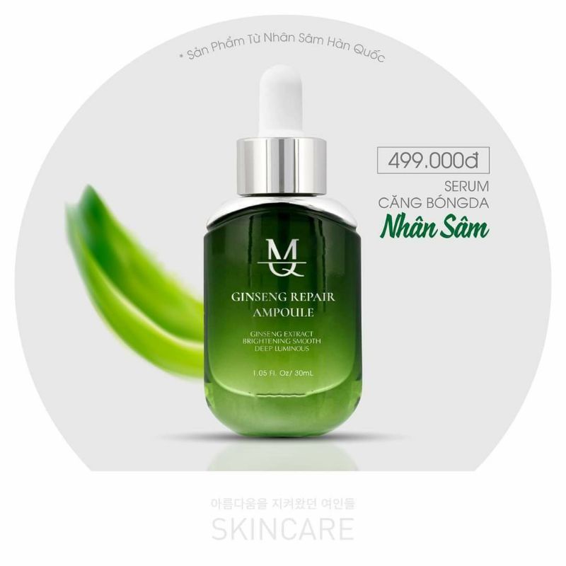 Serum Căng Bóng Da Nhân Sâm MQ