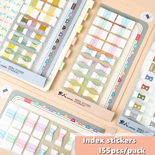 Bộ 155 Miếng Dán Đánh Dấu Trang Sách
