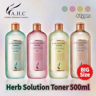 500ml Nước hoa hồng AHC Herb Solution Toner