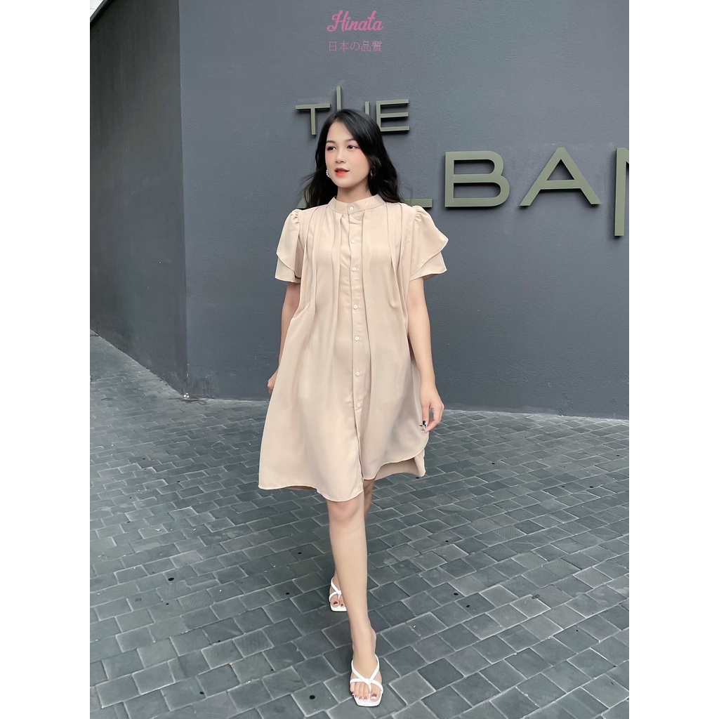 Đầm bầu dập ly Hinata DB035