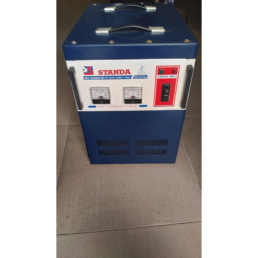 ổn áp standa 10 kw, dải điện 50-250 vôn hàng nhà máy