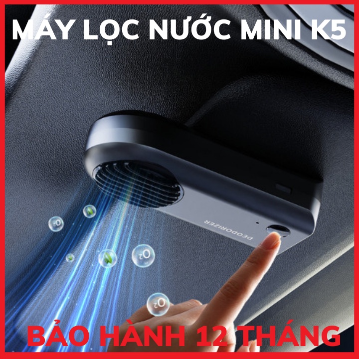 Máy lọc không khí mini xiaomi , Máy Khử Khuẩn Ô tô , gia đình , k5 , siêu nhỏ , khử mùi , diệt khuẩn , ngăn ngừa virut