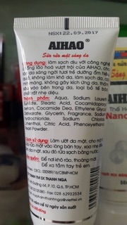 Sữa rửa mặt aihao