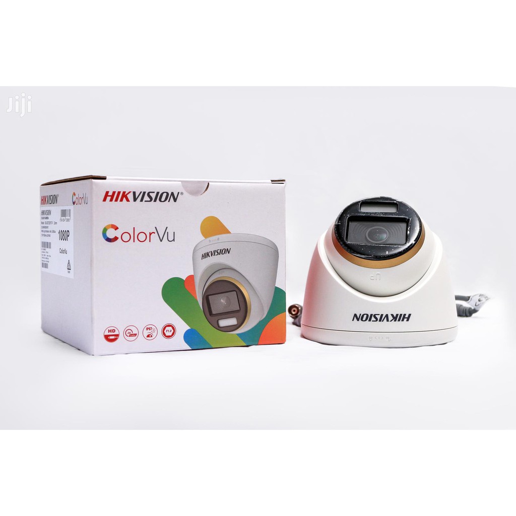 Camera analog TVI colorVu, có màu ban đêm 2 MP HIKVISION DS-2CE70DF0T-PF Hàng chính
