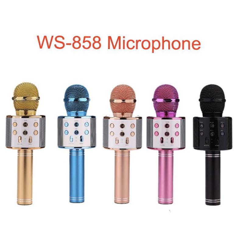 Micro karaoke bluetooth cầm tay không dây tiện dụng chất lương cao,loa hát kết nối các thiết bị bluetooth chuyên nghiệp