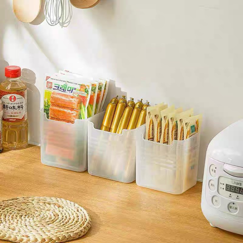 Hộp nhựa đựng thực phẩm đồ ăn rau củ để cánh cửa tủ lạnh đa năng tiện lợi cao cấp