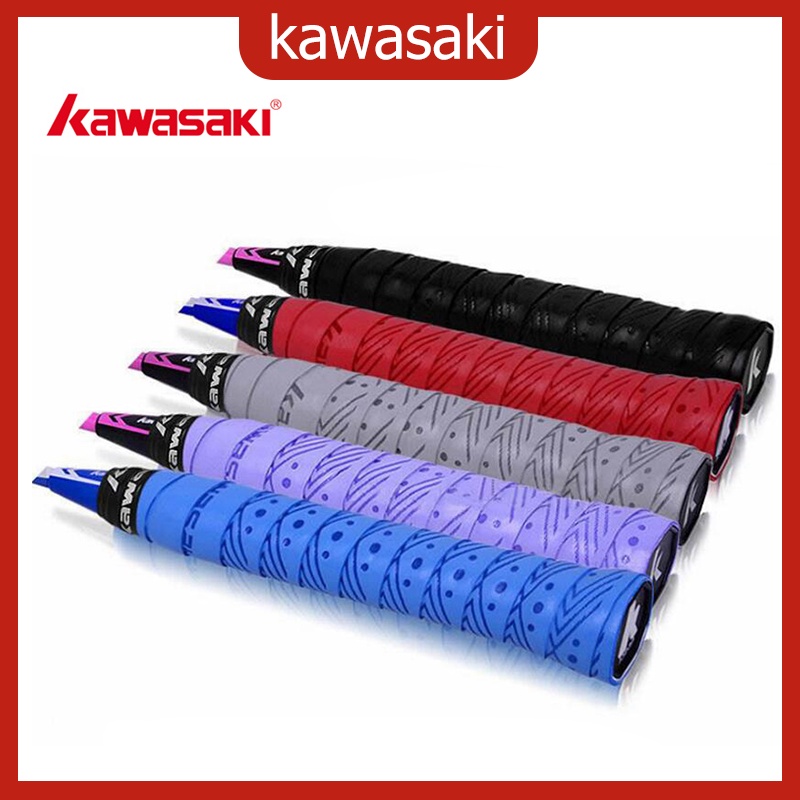 Set 10/60 Băng Quấn Cán Vợt Cầu Lông Kawasaki X5 Chống Trượt Mồ Hôi Thoáng Khí