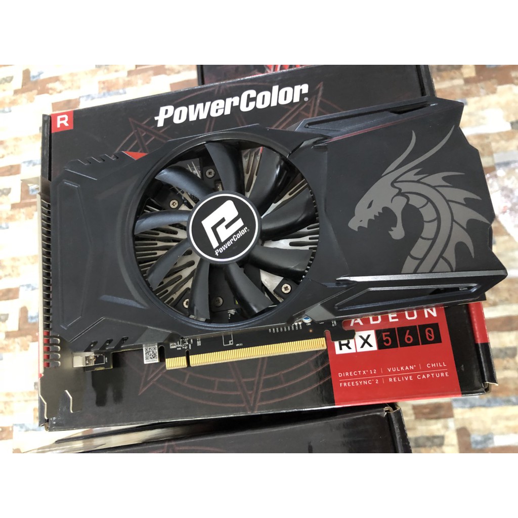 VGA PowerColor RED DEVIL rx560 4gb GDDR5 | WebRaoVat - webraovat.net.vn