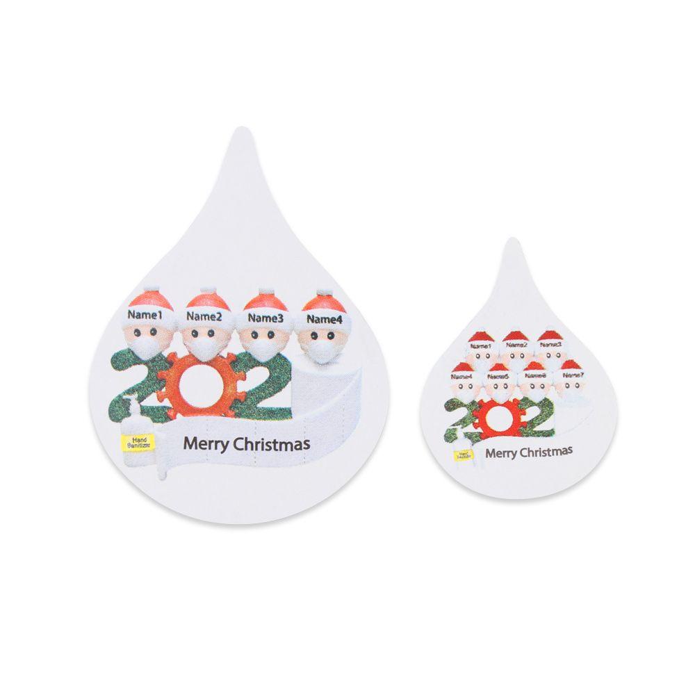 CONOPERY Nhãn Dán Trang Trí Giáng Sinh / Tiệc Cưới Thủ Công DIY Note