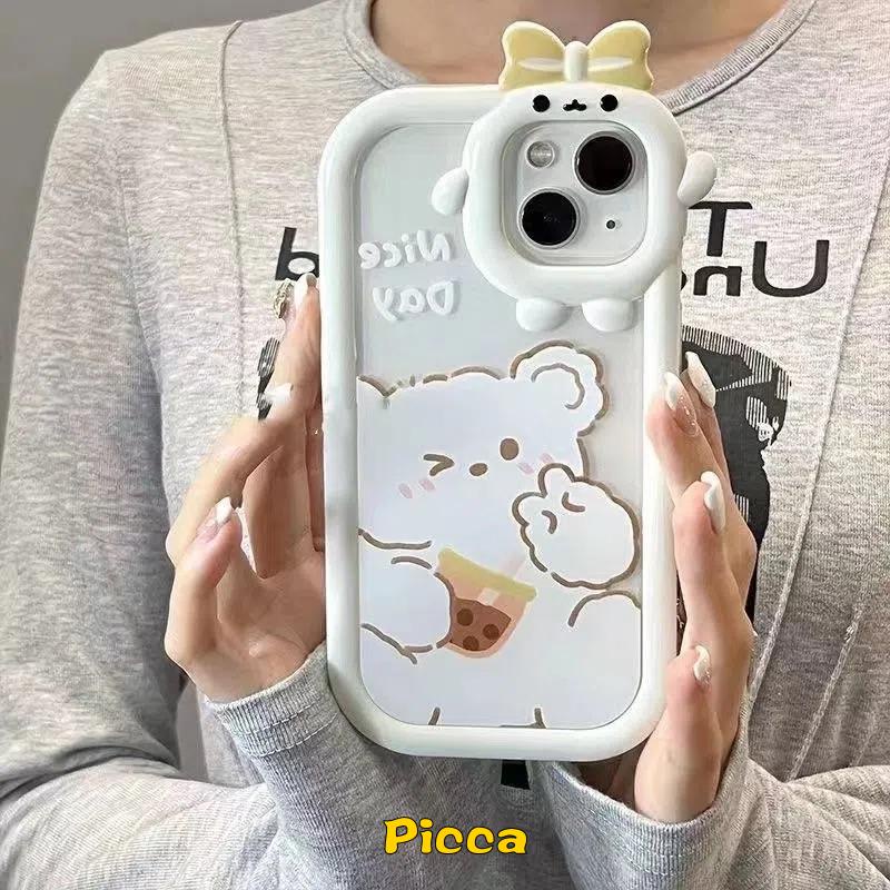 Ốp Điện Thoại Mềm Chống Sốc Hình Quái Vật 3D Cho IPhone 11 XR 7 8 6 6S 14 Plus 11 13 12 14 Pro MAX X XS MAX SE 2020