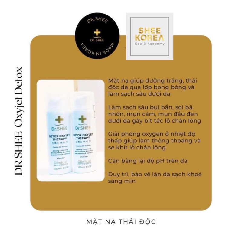 Mặt nạ Detox hàn băng DR.SHEE