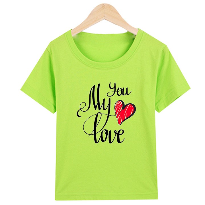 Áo thun nữ tay ngắn in chữ You my love siêu dễ thương ATNK 1083 | BigBuy360 - bigbuy360.vn
