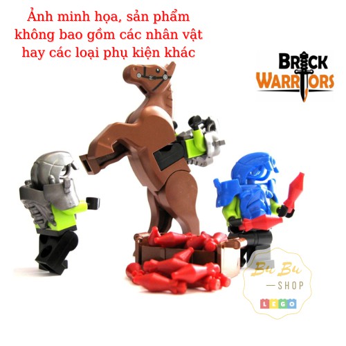 BrickWarriors - Android Head - Phụ kiện cho nhân vật