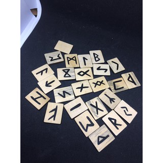 Bộ kí tự Rune đá - gỗ