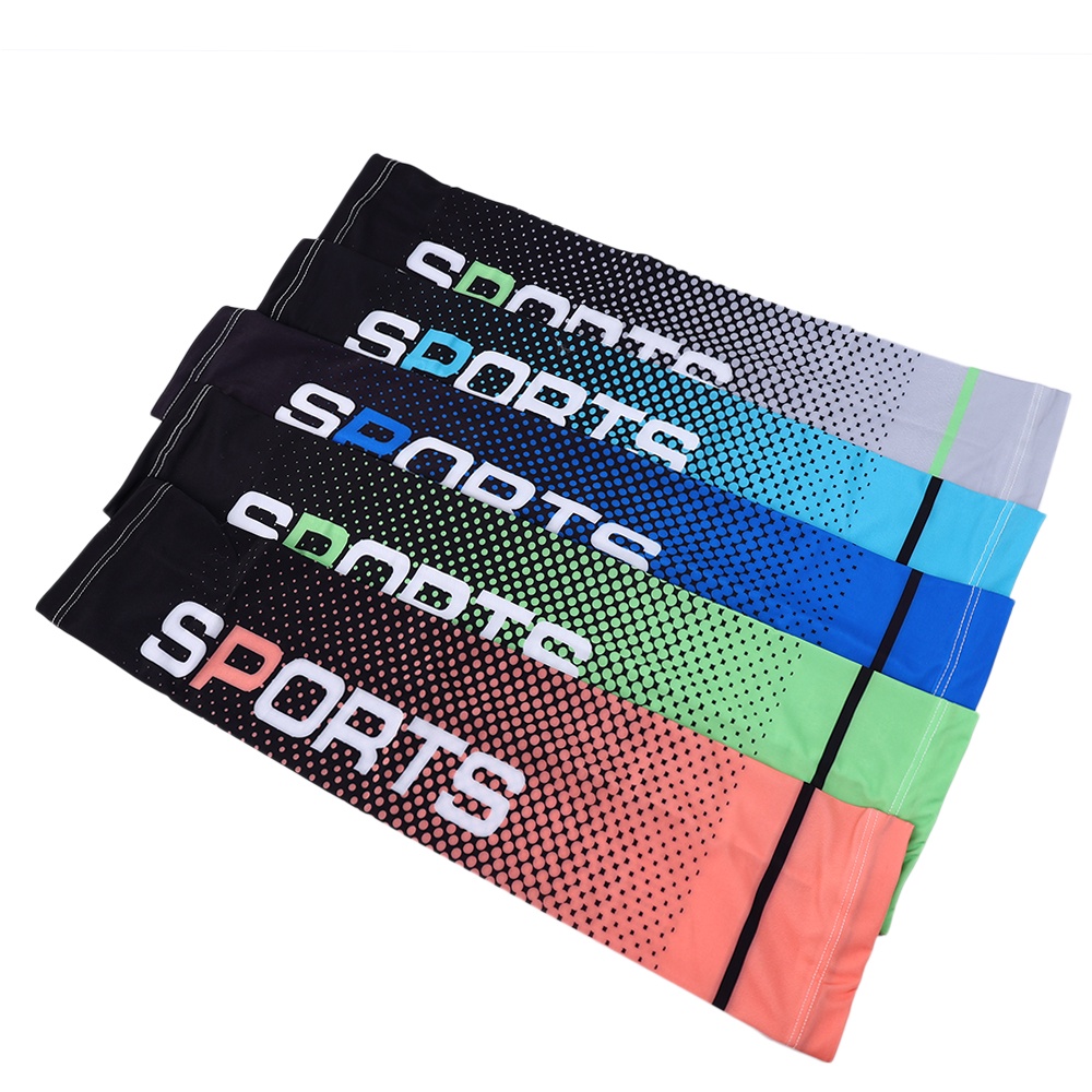 1 Đôi Găng Tay Dài Bằng Lụa Lạnh Chống Nắng Tia UV Đi Xe Đạp Ngoài Trời Cho Nam Nữ Ốp