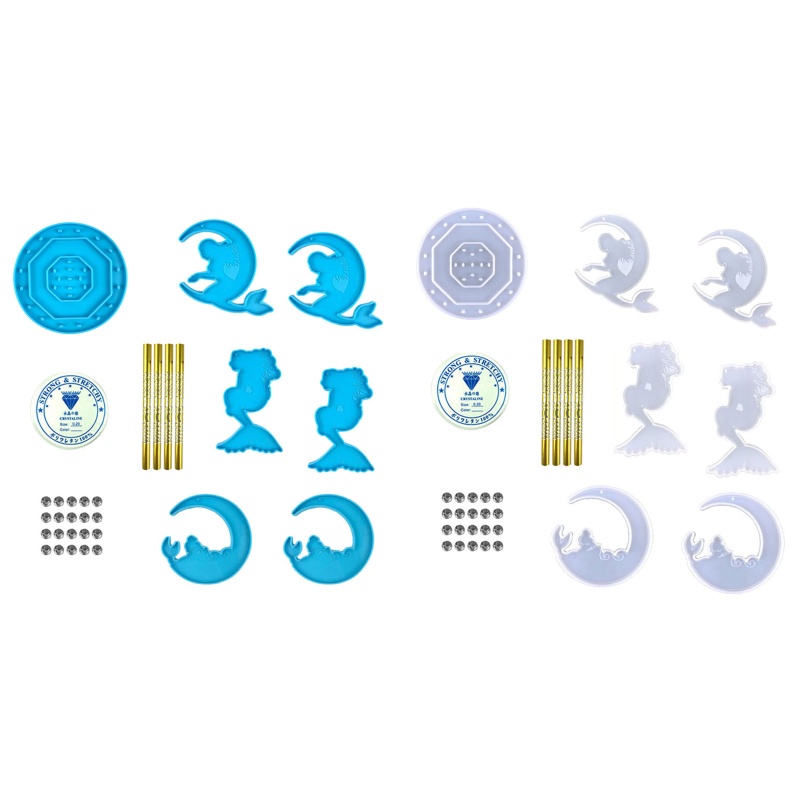 Bộ Khuôn Silicone Làm Chuông Gió DIY