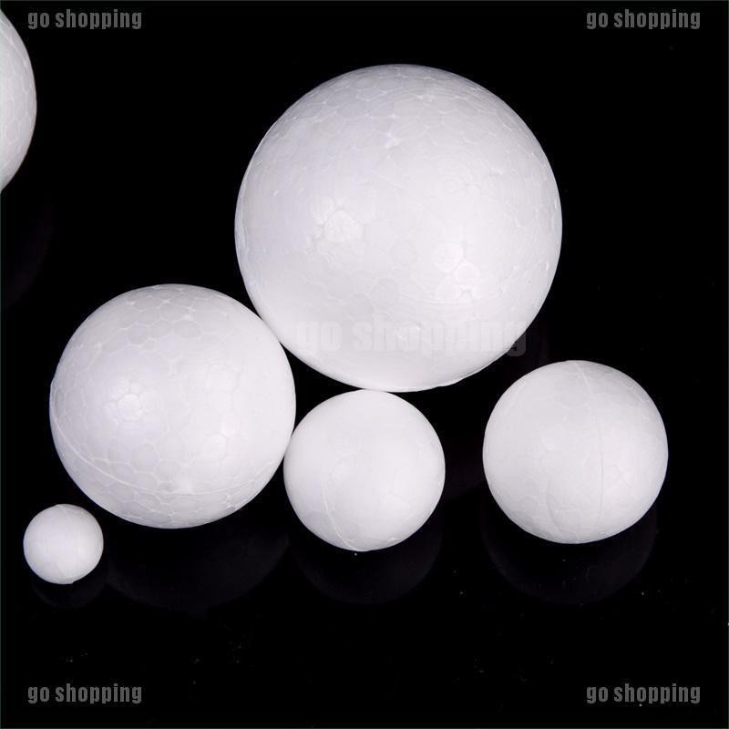 {go shopping}20/40/100 PCS 10-40mm Modelling Polystyrene Styrofoam Foam Ball