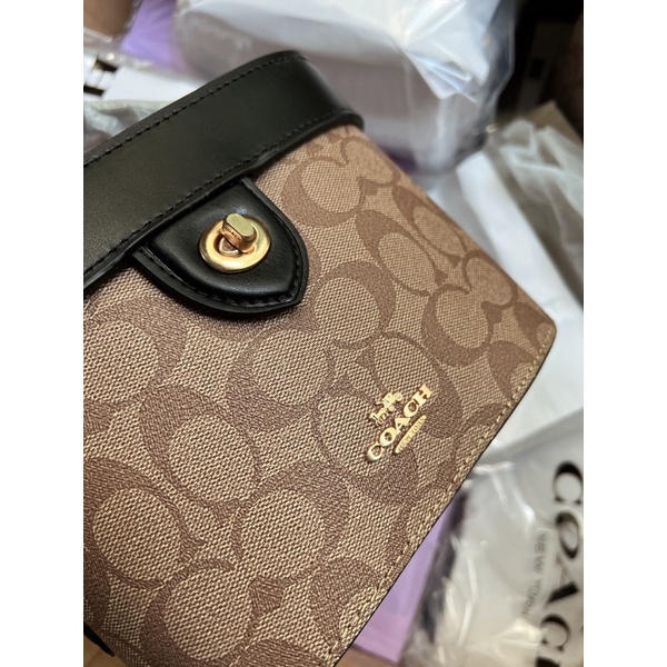 Túi Coach Georgie Gem cặp lồng