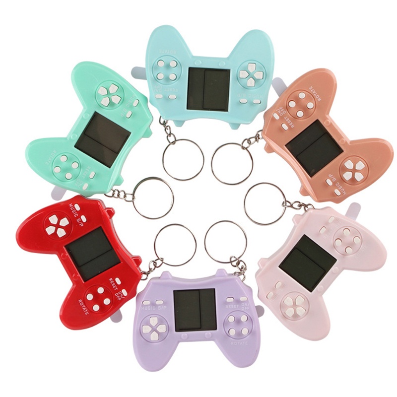 Máy Chơi Game Cầm Tay Mini 2inch Kèm Móc Khóa Và Phụ Kiện