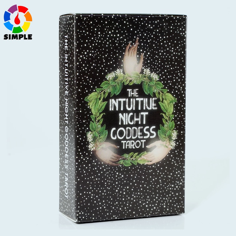 The Intuitive Night Goddess Tarot Decks Card Game Bộ Thẻ Bài Tarot Thiết Kế Sáng Tạo Độc Đáo