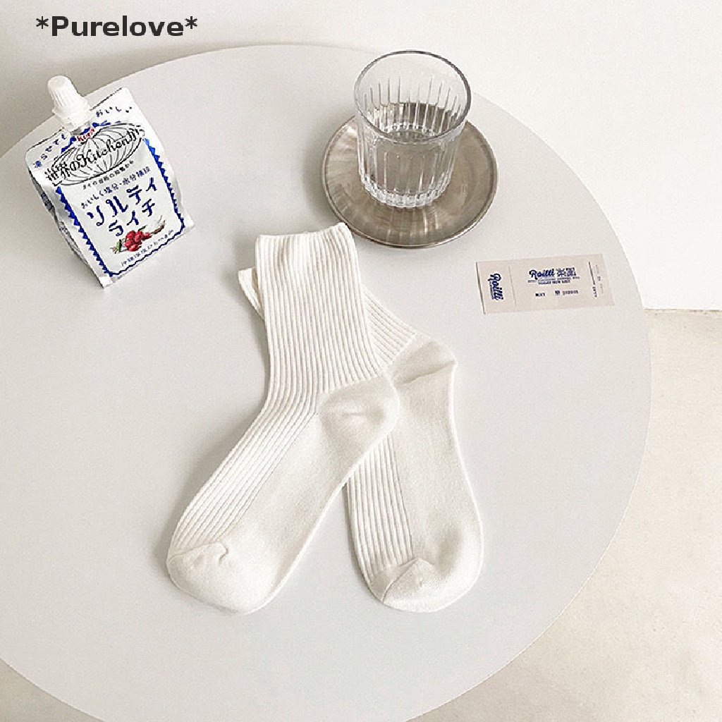 Vớ cotton Cổ Cao Thời Trang Thu Đông Dành Cho Nữ