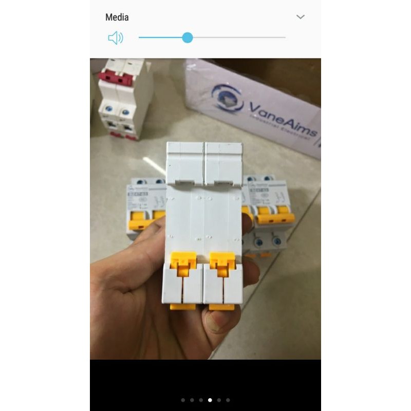 CB 32A 2 cực, cầu dao tự động dân dụng, thiết bị bảo vệ hệ thống điện