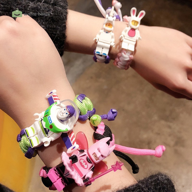 LEGO Vòng Tay Dây Bện Mặt Hình Buzz Lightyear Ngộ Nghĩnh
