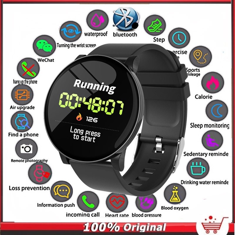 Đồng hồ thông minh W8 theo dõi sức khoẻ,chống nước