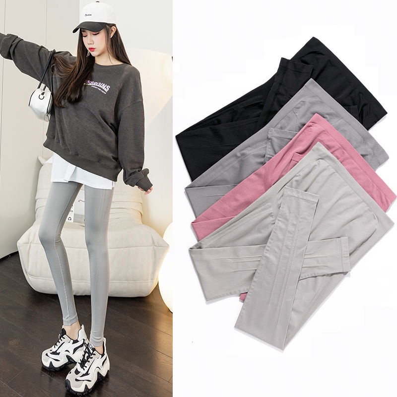 Quần Legging Tập Yoga Mỏng Thời Trang Xuân Thu Cho Mẹ Bầu