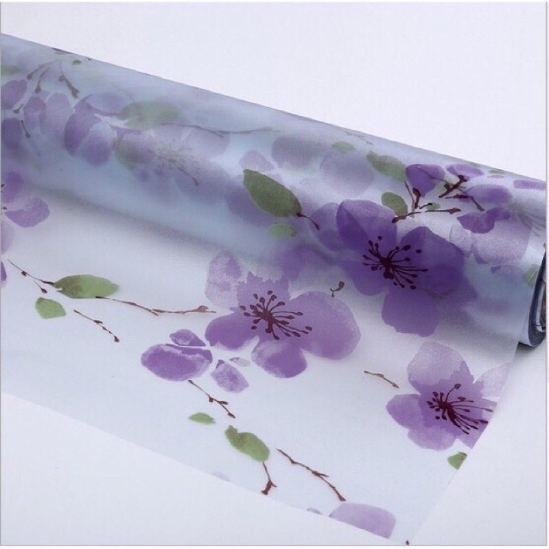 GIẤY DÁN KÍNH 3D NHIỀU MẪU khổ 90cm*1md