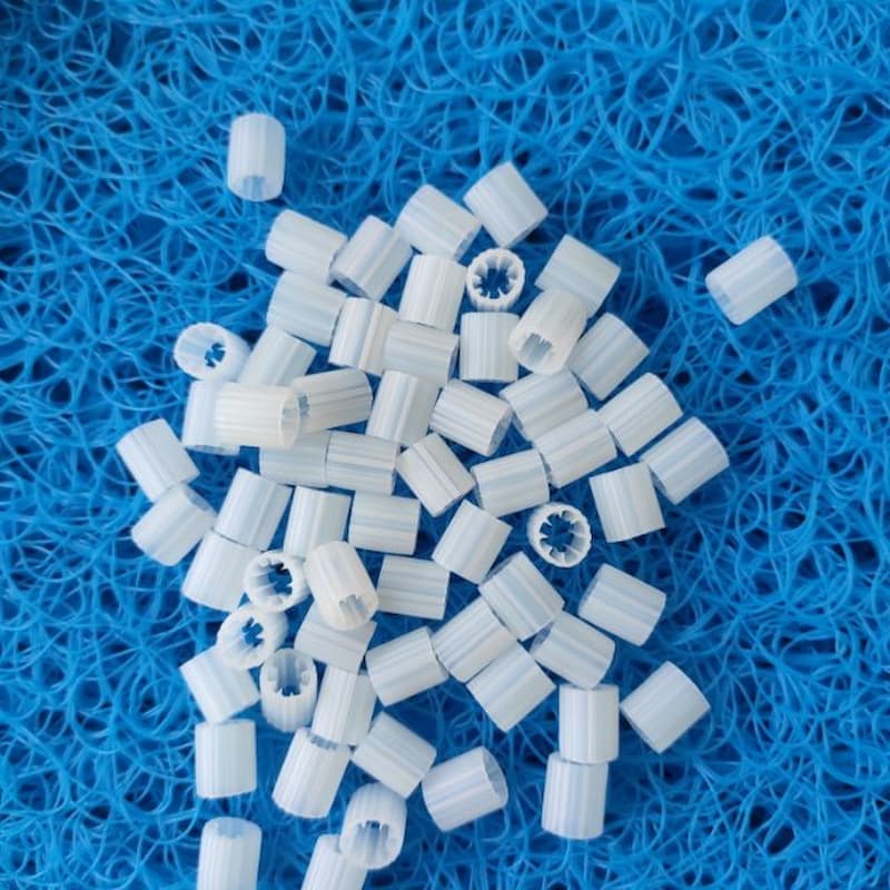Hạt lọc Kaldnes micro loại tốt nhất 1kg, đệm vi sinh kanet - vật liệu lọc hồ cá(loại 1)