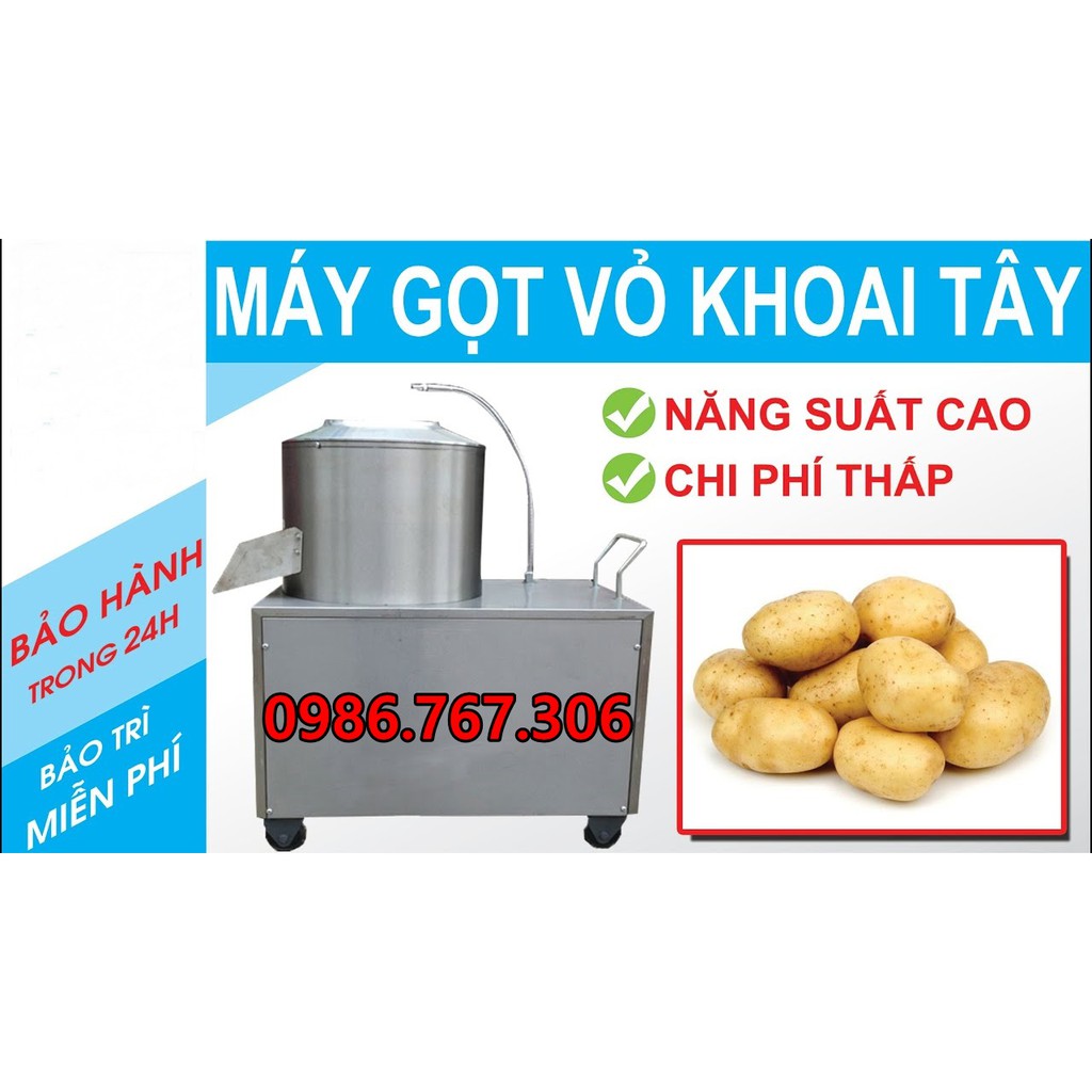 Máy gọt vỏ khoai tây Máy bào vỏ khoai lang tự động