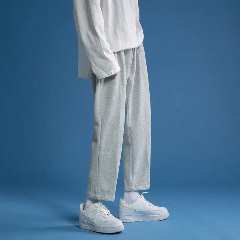 Quần nam dáng suông rộng thể thao S-3XL