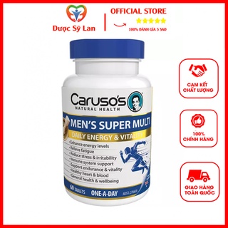 Carusos Natural Health Ultra Max Mens Super Multi 60 Tablets