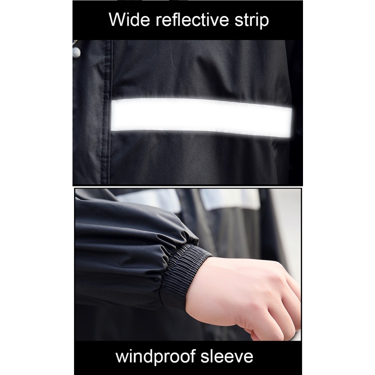 Bộ Quần Áo Mưa Cỡ Lớn Chống Thấm Nước Dành Cho Nam Và Nữ 50-150 kg