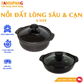 Nồi đất kho thịt cá lioại 1 anper 0.2l 0.5l 0.8l 1l 1.5l 2l 3l kho quẹt kiểu hàn quốc