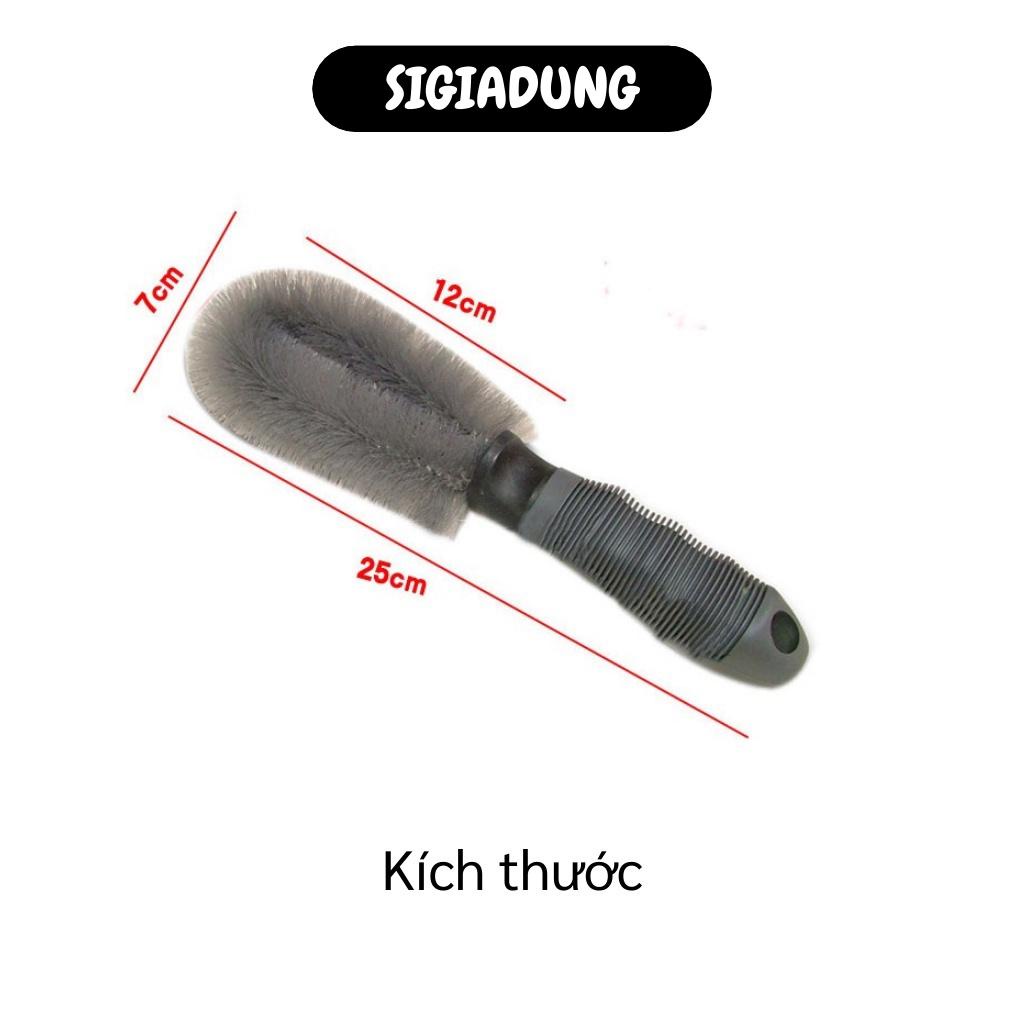 [SGD] Cọ Vệ Sinh Xe Hơi - Chổi Cọ Vành Xe Ô Tô, Đa Năng Tay Cầm Thẳng 8680