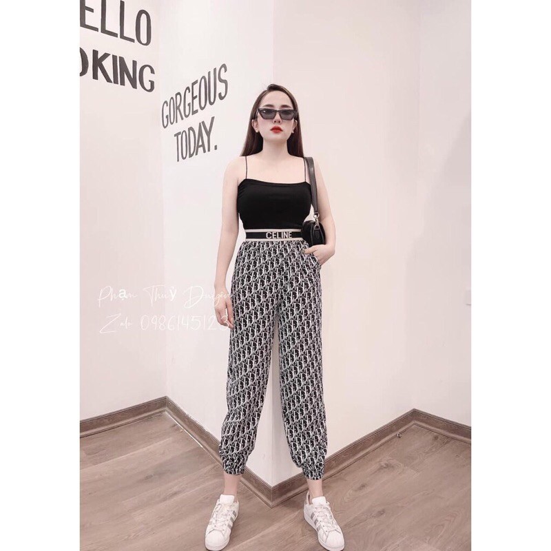 Quần BOM ĐŨI hoạ tiết cạp chun